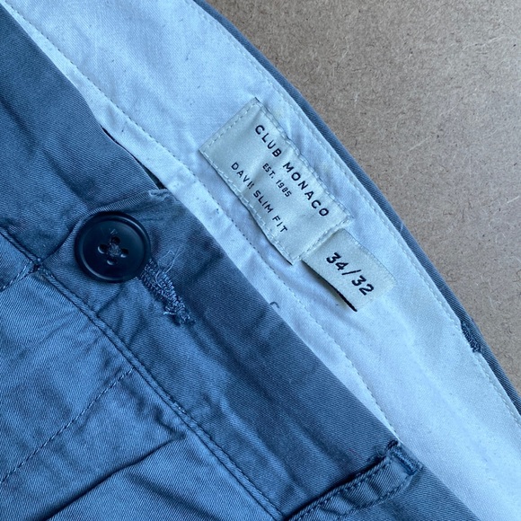 Club Monaco, 34/32 Davis slim fit pants - grey - Picture 1 of 2